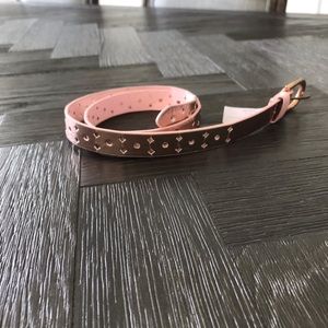 Oshkosh B’gosh metallic rose gold belt